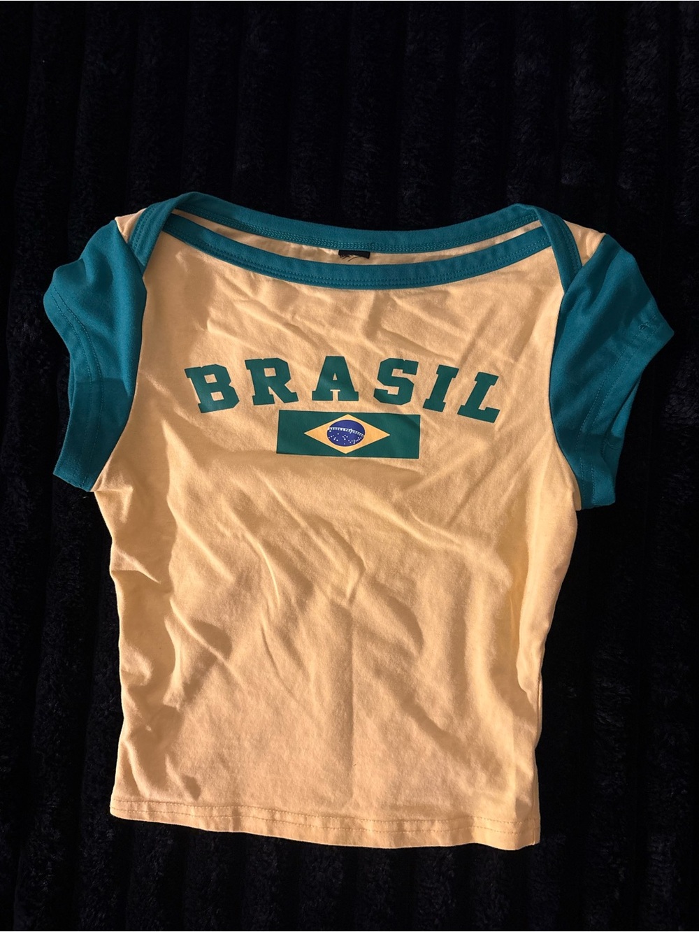 brasil baby tee
